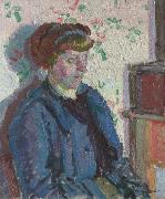 Harold Gilman Sylvia Gosse oil